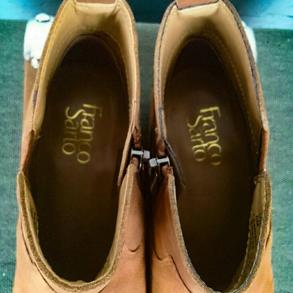 Franco Sarto, Kempton, leather, flat, ankle boots - Picture 6 of 6